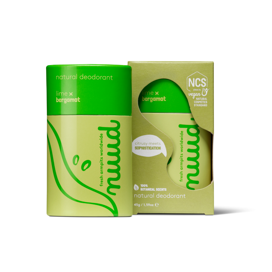 Natural Stick Deodorant Lime & Bergamot 45g