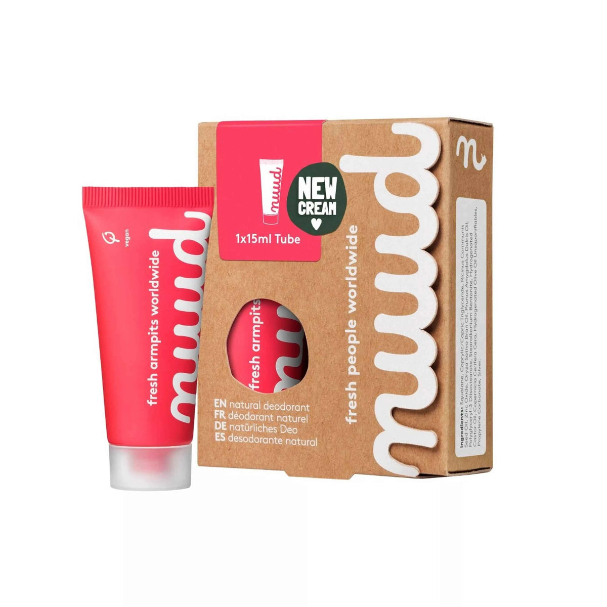 Natural Cream Deodorant 15ml