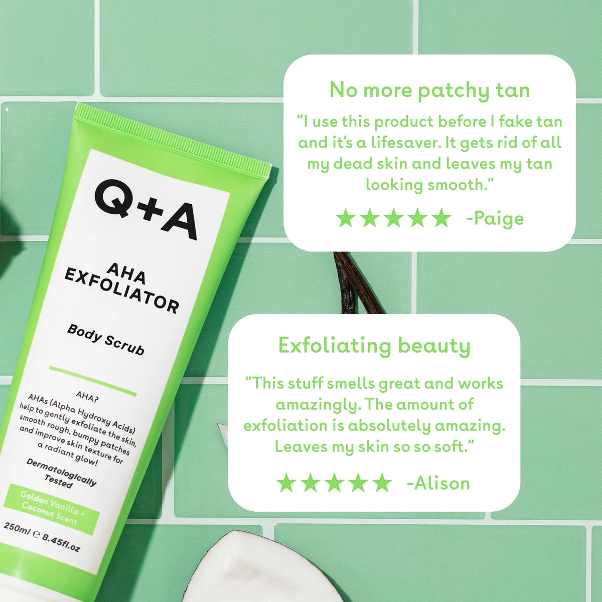 AHA Exfoliator Body Scrub 250ml - Fairbeauty