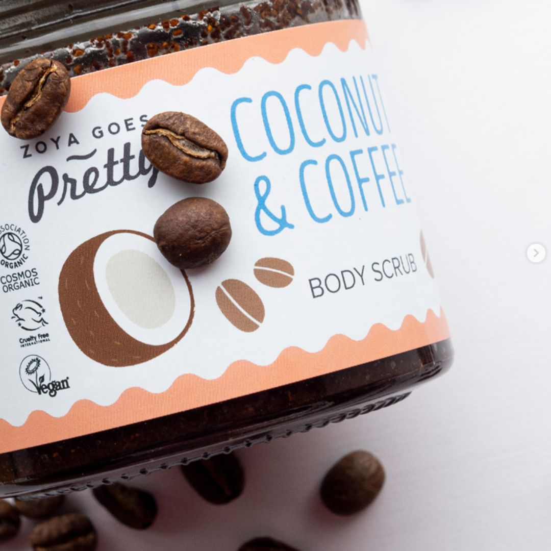 Organic Coconut & Coffee Body Scrub 200g
