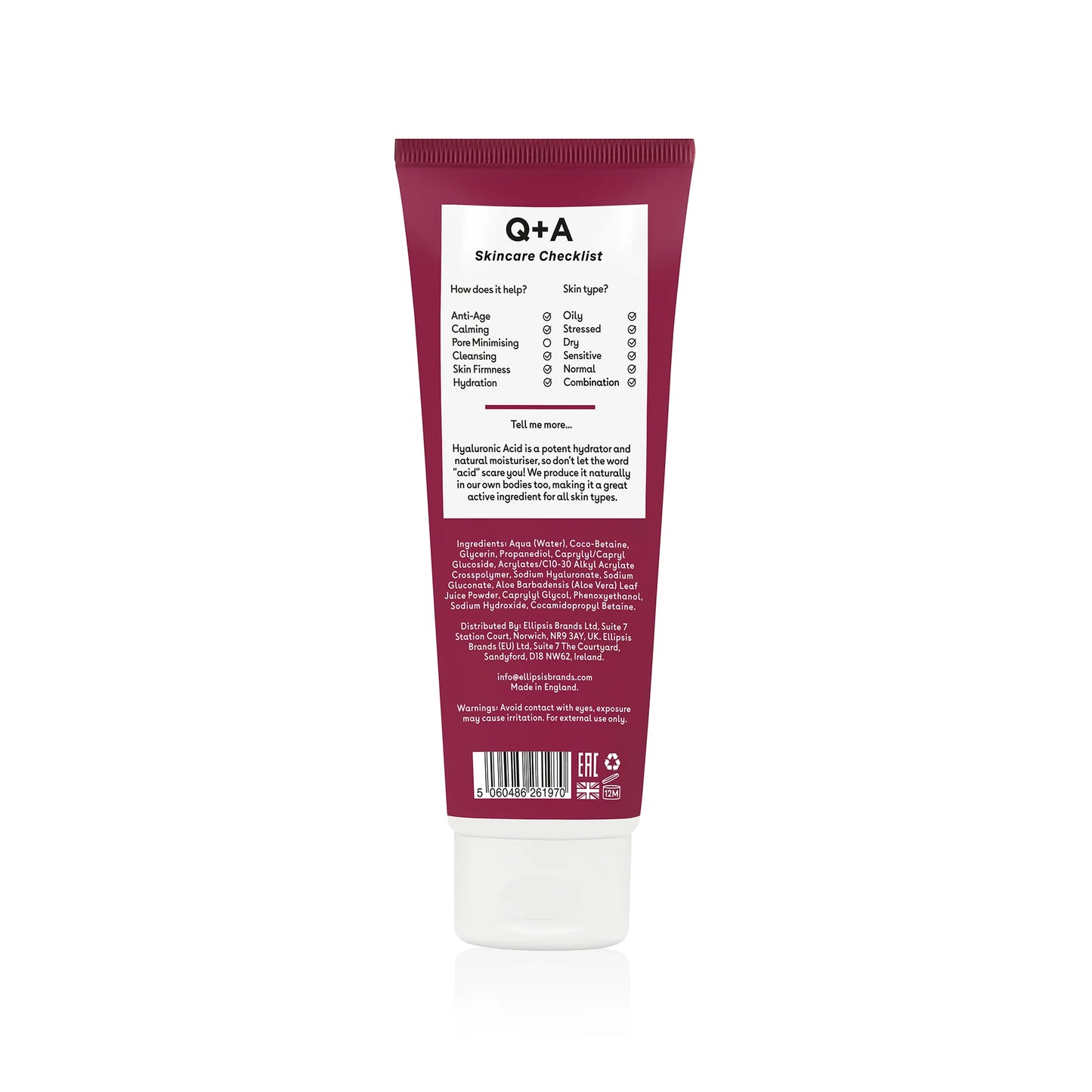 Hyaluronic Acid Hydrating Cleanser 125ml