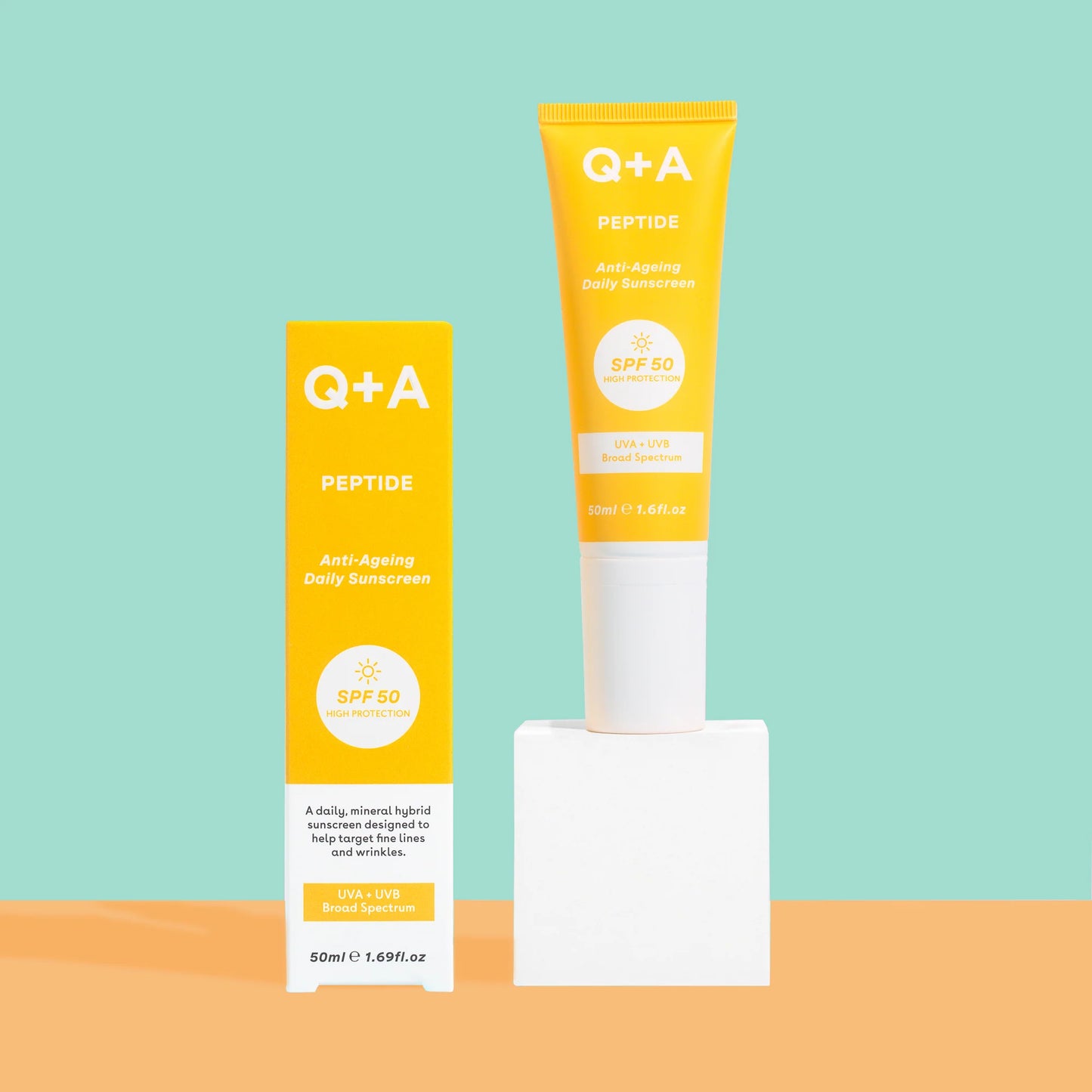Peptide Anti-Ageing Daily Sunscreen SPF50 50ml
