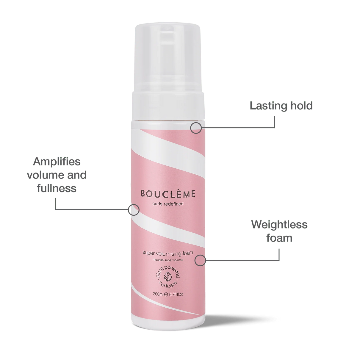 Super Volumising Foam 200ml - Fairbeauty