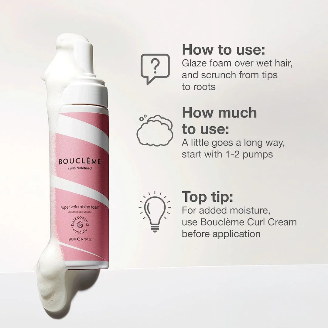 Super Volumising Foam 200ml - Fairbeauty