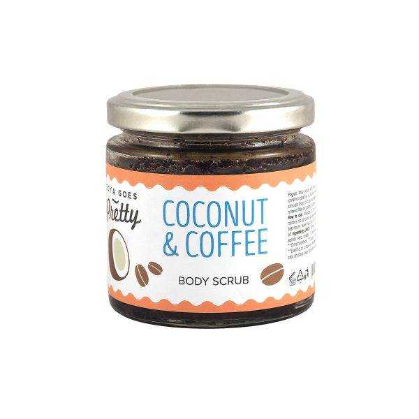 Organic Coconut & Coffee Body Scrub 200g