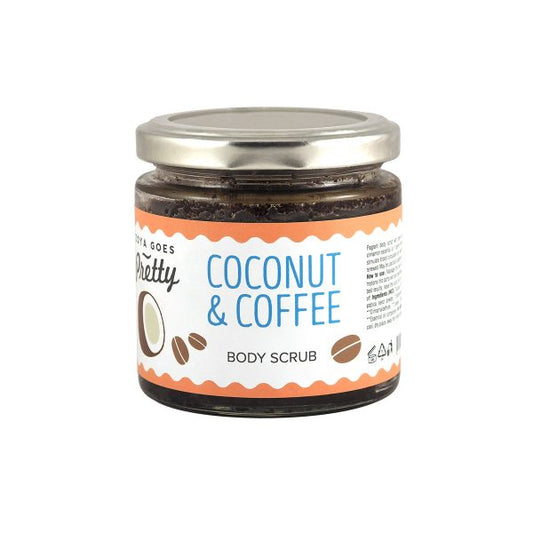 Organic Coconut & Coffee Body Scrub 200g