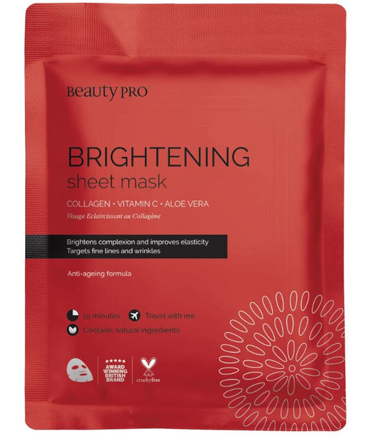 BRIGHTENING Collagen Sheet Mask with Vitamin C