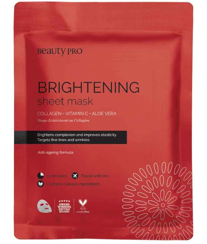 BRIGHTENING Collagen Sheet Mask with Vitamin C