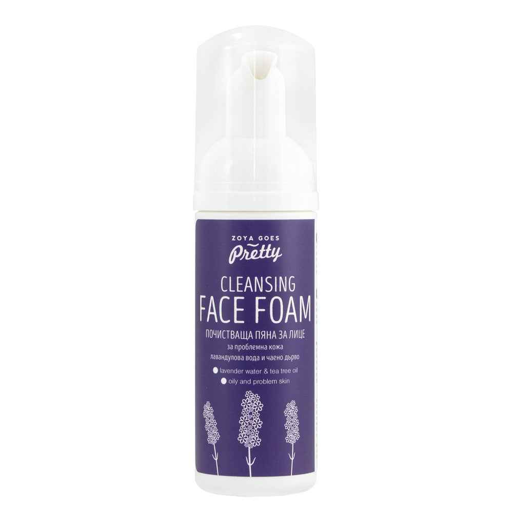 Cleansing Face Foam Lavender & Tea Tree 150ml