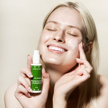 Feuchtigkeitsspendende Gesichtscreme mit Teebaumöl, 30 ml