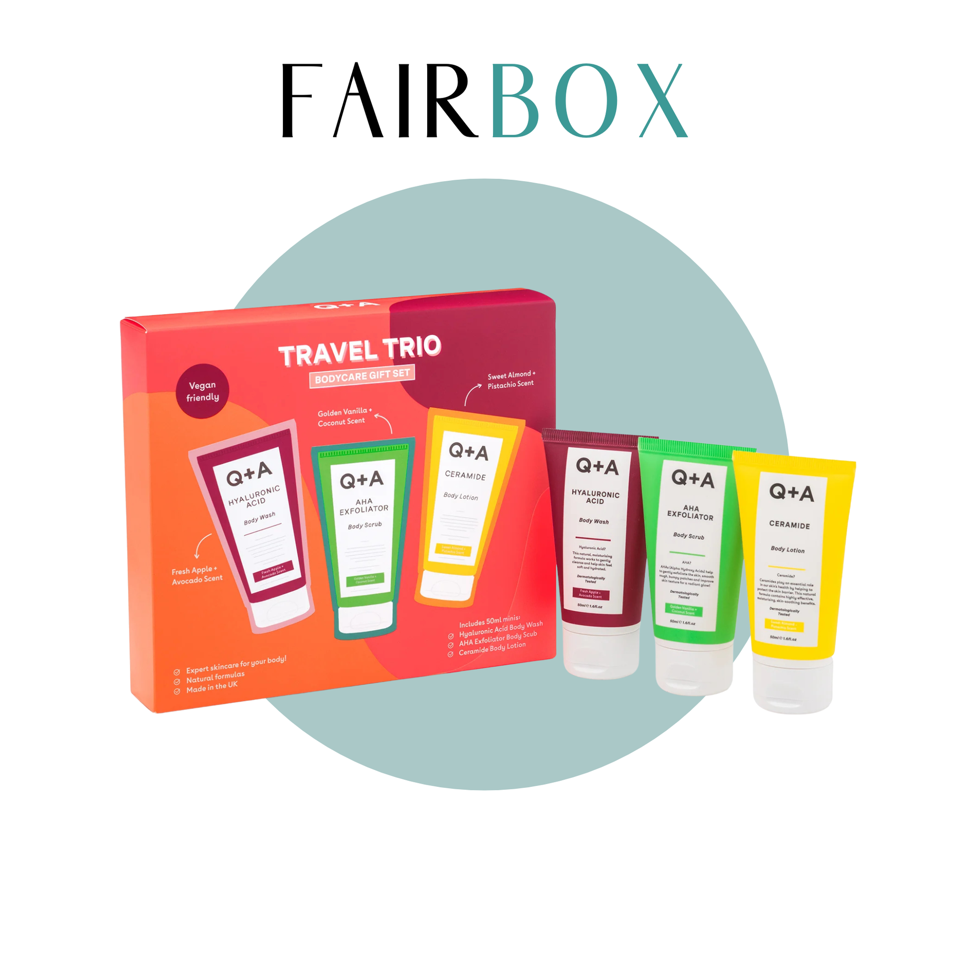 Travel Trio Bodycare Gift Set - Fairbeauty
