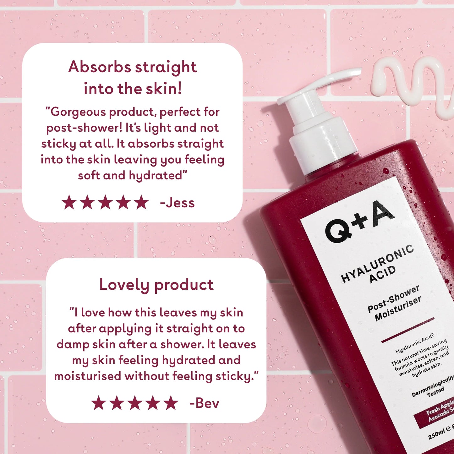 Hyaluronic Acid Post Shower Moisturizer 250ml