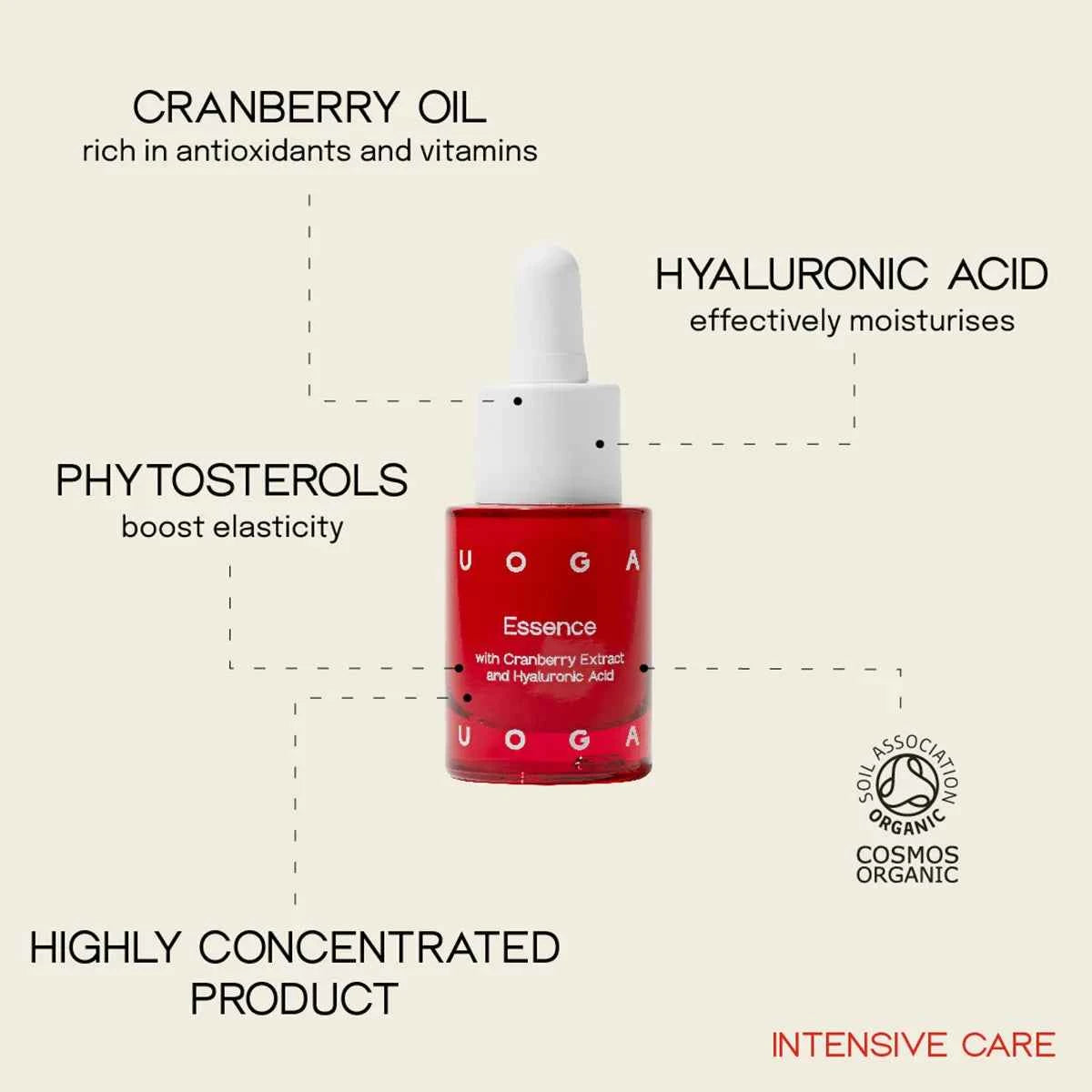 Essence with Cranberry & Hyaluronic Acid 15ml